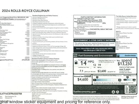Used 2024 Rolls-Royce Cullinan image 2