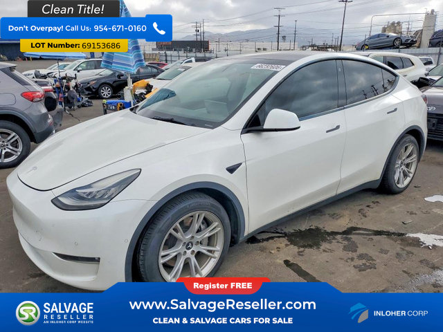 Used 2021 Tesla Model Y Long Range AWD/4WD image 1