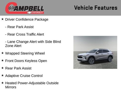 New 2026 Chevrolet Trax LT w/ Driver Confidence Package FWD image 10