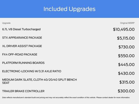 New 2025 Ford F250 XL w/ STX Appearance Package image 44