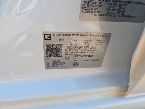 Used 2022 GMC Sierra 1500 AT4 AWD/4WD image 34
