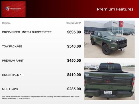 New 2026 Nissan Frontier PRO-4X w/ Tow Package AWD/4WD image 3