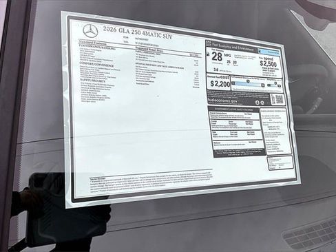 New 2026 Mercedes-Benz GLA 250 4MATIC image 16