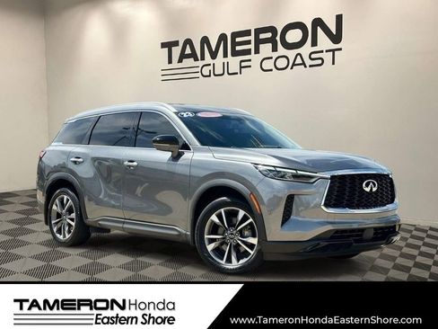 Used 2023 INFINITI QX60 Luxe w/ Cargo Package FWD image 1