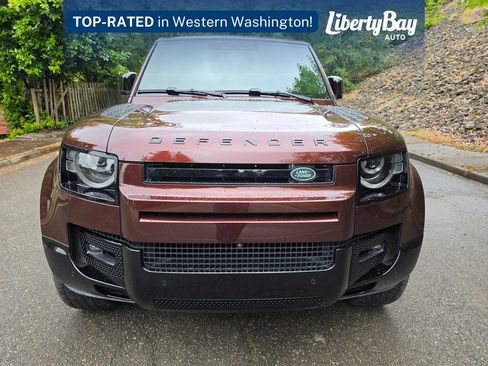 Used 2025 Land Rover Defender 110 Sedona Red Edition AWD/4WD image 2