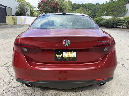 Used 2017 Alfa Romeo Giulia Ti w/ TI Lusso Light Wood Package RWD image 16