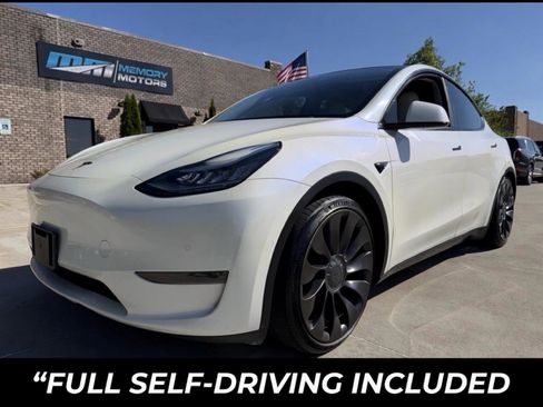 Used 2020 Tesla Model Y Performance AWD/4WD image 1