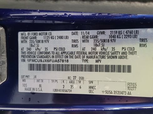 Used 2015 Ford Escape Titanium image 33