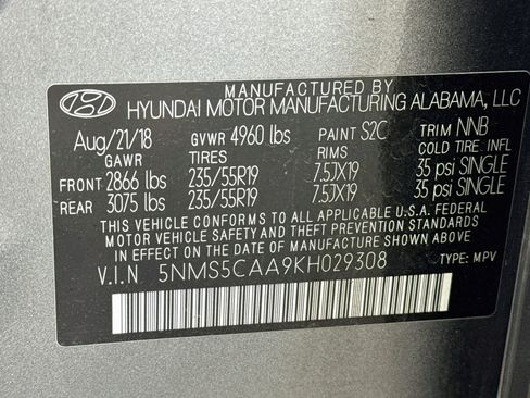 Used 2019 Hyundai Santa Fe AWD image 35