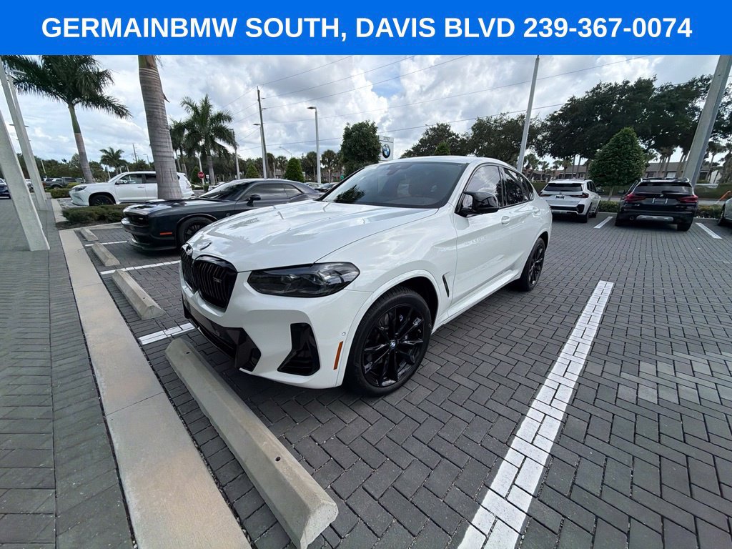 Certified 2024 BMW X4 M40i w/ Parking Assistance Package AWD/4WD image 2