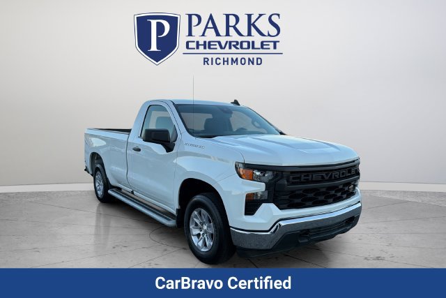 Certified 2025 Chevrolet Silverado 1500 W/T RWD image 1