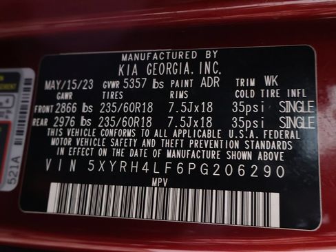 Used 2023 Kia Sorento EX FWD image 57