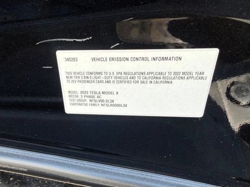 Used 2022 Tesla Model X Plaid AWD/4WD image 11