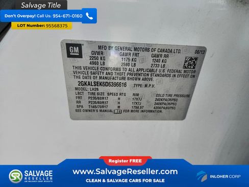 Used 2013 GMC Terrain SLE w/ Convenience Package FWD image 16