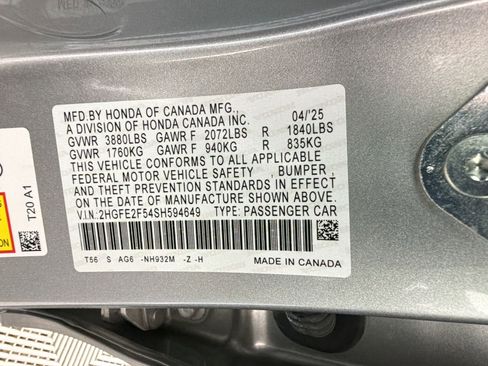 Used 2025 Honda Civic Sport image 20