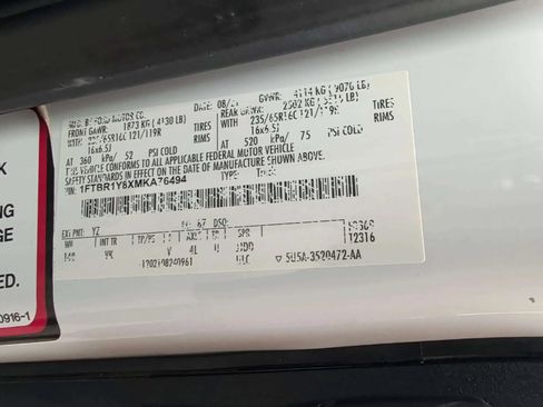 Used 2021 Ford Transit 250 Low Roof RWD image 33