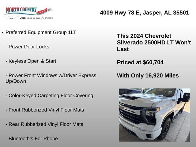Used 2024 Chevrolet Silverado 2500 LT w/ Z71 Sport Edition AWD/4WD image 15