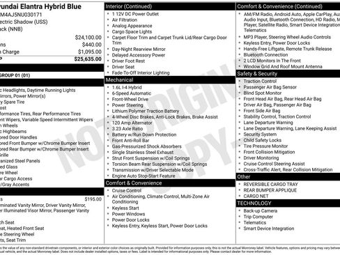 Used 2022 Hyundai Elantra Blue image 34