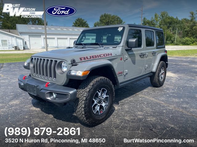 Used 2021 Jeep Wrangler Unlimited Rubicon w/ Uconnect 4C Nav & Sound Group AWD/4WD 360° Tour