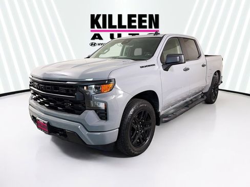 Used 2024 Chevrolet Silverado 1500 Custom w/ Turbomax Blackout Package RWD image 3