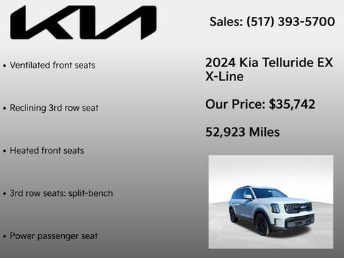 Certified 2024 Kia Telluride EX X-Line image 22