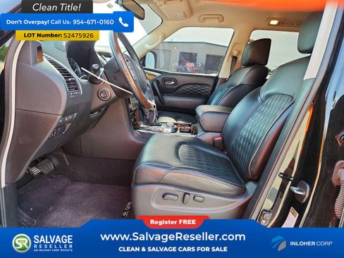 Used 2019 INFINITI QX80 Luxe w/ 22" Wheel Package AWD/4WD image 9