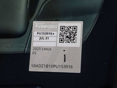 Used 2023 Lexus ES 350 w/ Premium Package FWD image 28