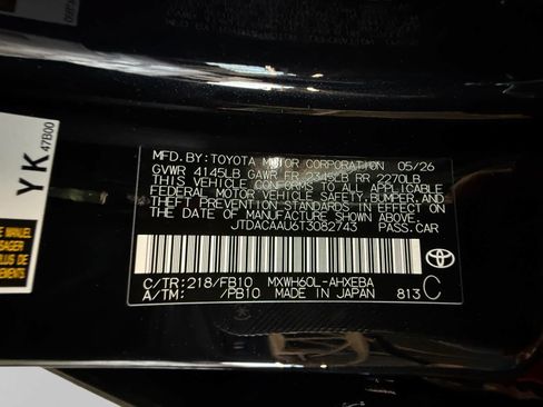 New 2026 Toyota Prius LE FWD image 25