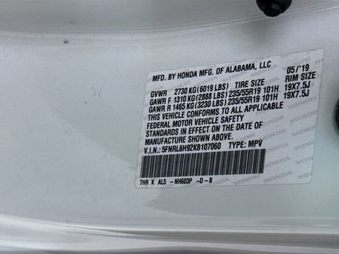 Used 2019 Honda Odyssey Elite image 35