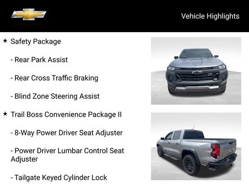 Used 2023 Chevrolet Colorado Trail Boss w/ Advanced Trailering Package AWD/4WD image 20