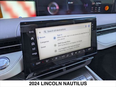 Used 2024 Lincoln Nautilus Black Label w/ Jet Appearance Package (87T) image 17