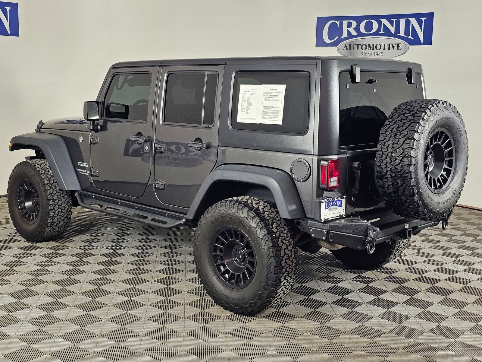 Used 2017 Jeep Wrangler Unlimited Sport w/ Quick Order Package 24S AWD/4WD image 33