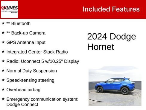 Used 2024 Dodge Hornet GT w/ Tech Pack w/o Parking image 3