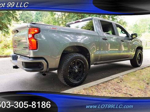 Used 2021 Chevrolet Silverado 1500 Custom w/ LPO, Dark Essentials Package AWD/4WD image 9