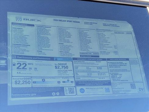 New 2026 Buick Enclave Sport Touring w/ Power Package image 18