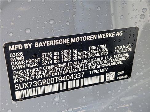 New 2026 BMW X3 M50 w/ Premium Package AWD/4WD image 17
