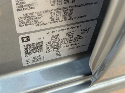 New 2026 Chevrolet Silverado 1500 Custom image 23