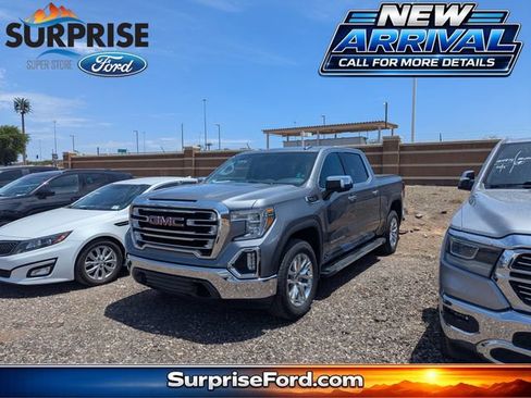 Used 2021 GMC Sierra 1500 SLT w/ SLT Premium Package AWD/4WD image 1