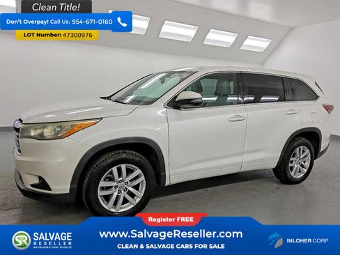 Used 2015 Toyota Highlander LE FWD image 1