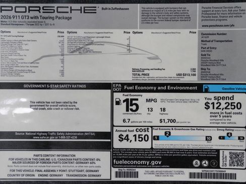 Used 2026 Porsche 911 GT3 image 4