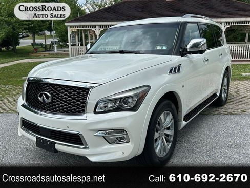 Used 2016 INFINITI QX80 4WD w/ All Season Package image 1