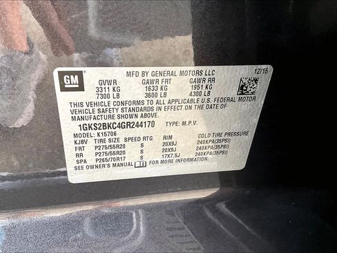 Used 2016 GMC Yukon SLT w/ Open Road Package image 34