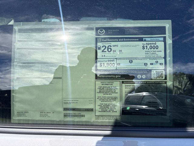 New 2026 MAZDA CX-5 Select AWD/4WD image 5