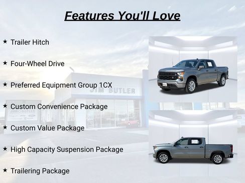 Used 2024 Chevrolet Silverado 1500 Custom AWD/4WD image 18