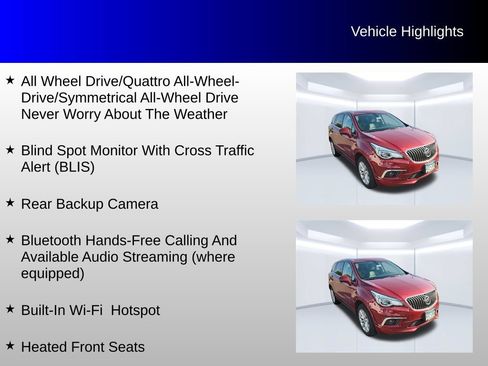 Used 2017 Buick Envision Essence AWD/4WD image 4