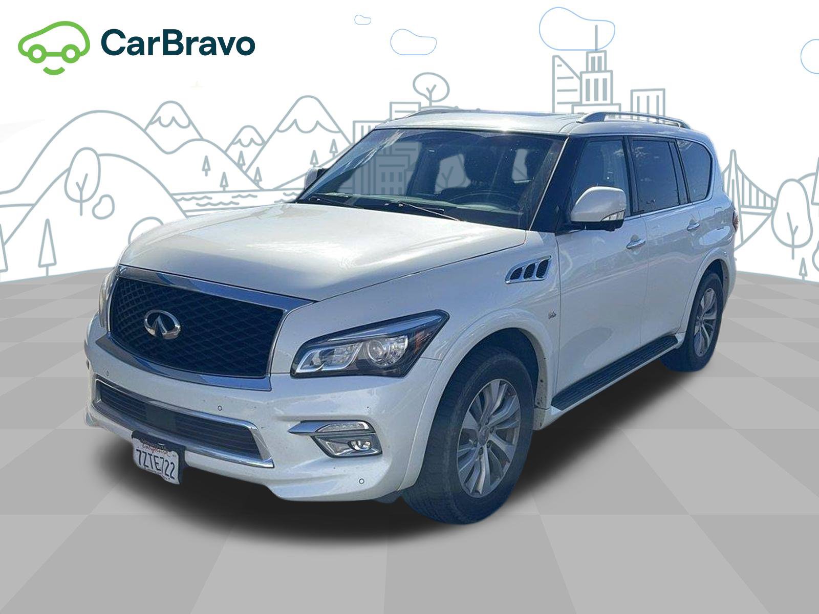 Used 2017 INFINITI QX80 4WD image 1