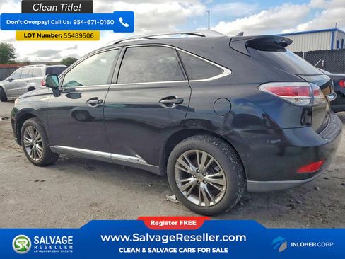 Used 2013 Lexus RX 450h AWD w/ Navigation Pkg image 3