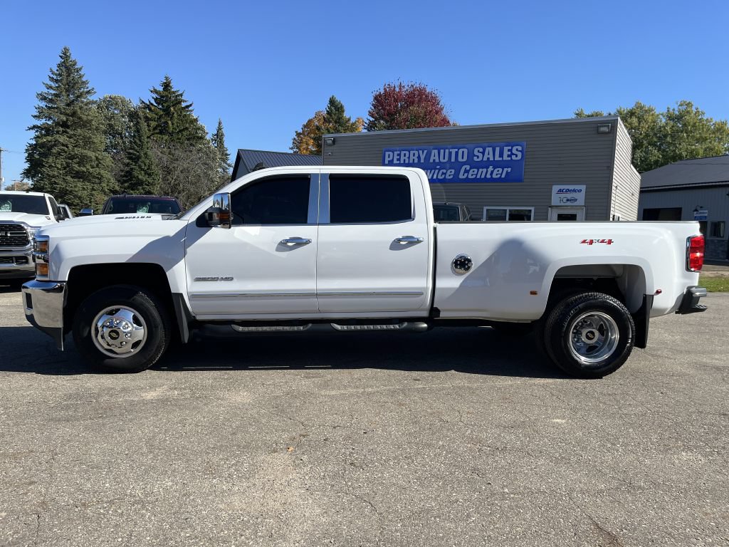 Used 2018 Chevrolet Silverado 3500 LTZ w/ Duramax Plus Package AWD/4WD image 1