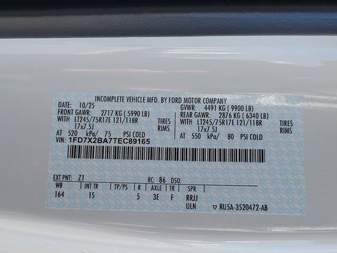 New 2026 Ford F250 XL w/ XL Chrome Package image 15