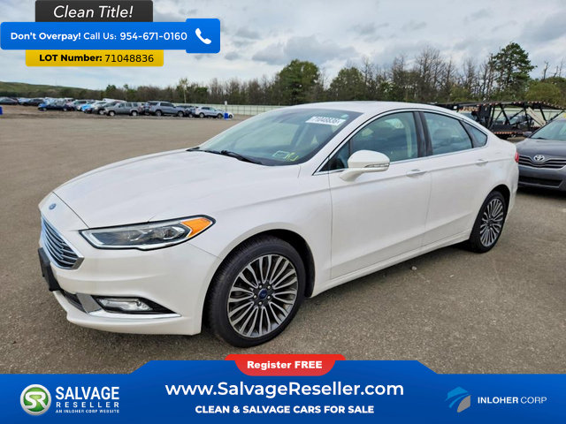 Used 2017 Ford Fusion Titanium FWD image 1